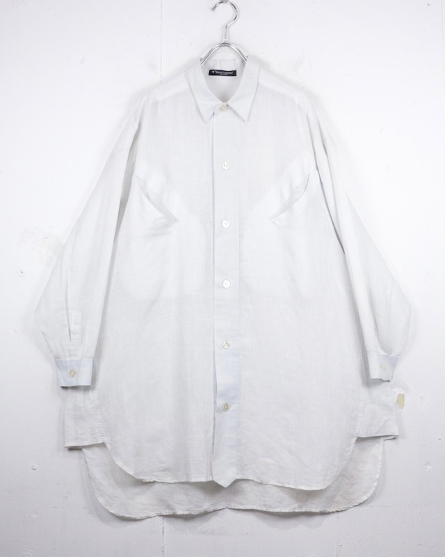 【Caka act2】“bern conrad” Pocket Gimmick Loose L/S Shirt