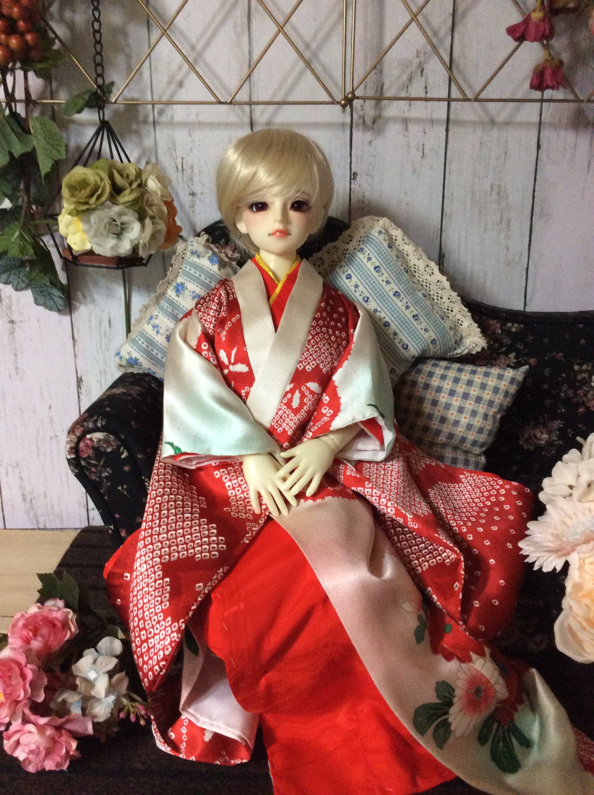 VOLKS社製Super Dollfie SDサイズ お姫様使用合わせ着物 | bouledeneije