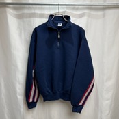 90s USA RUSSELL　ハーフジップ　スウェット　トレーナー　M
