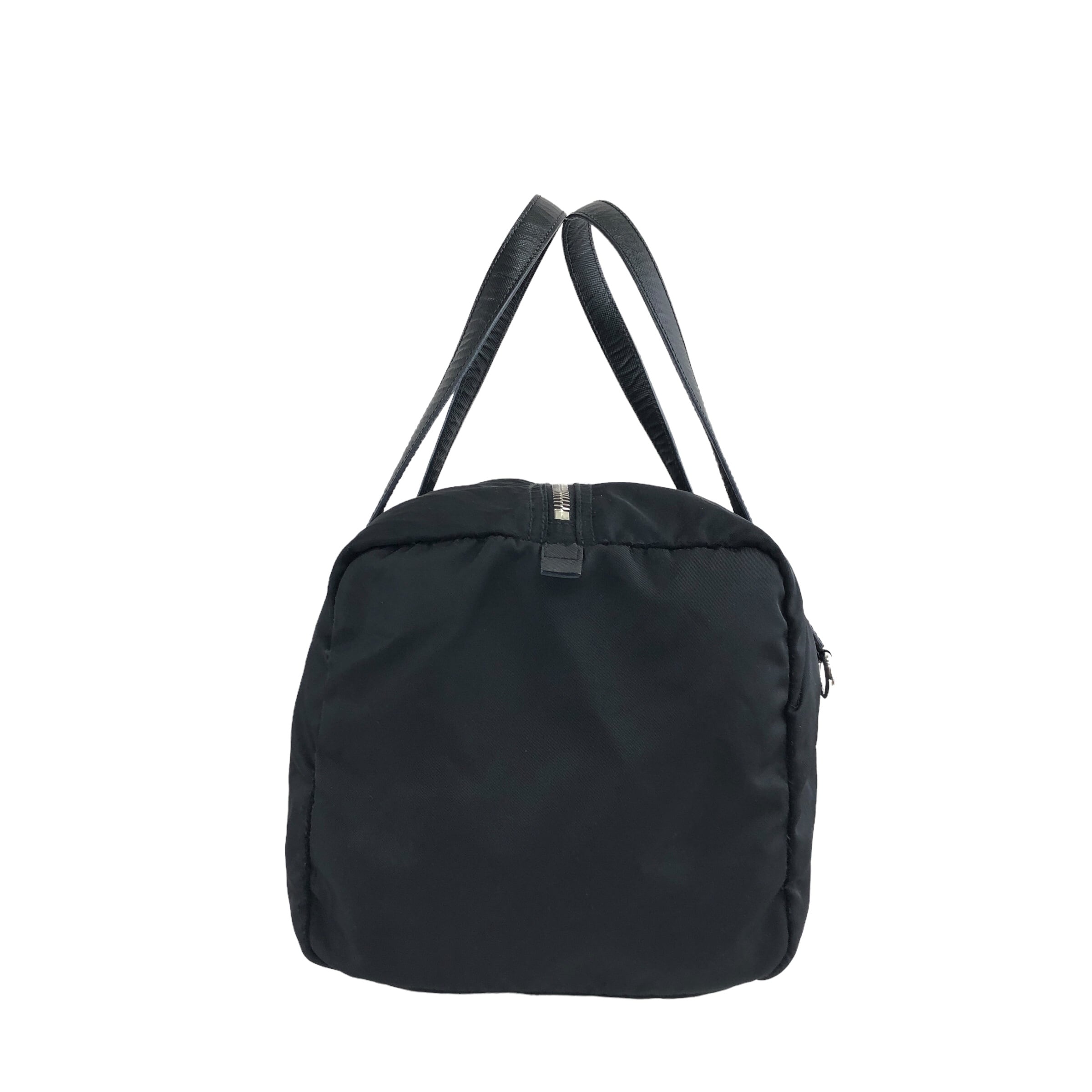 PRADA プラダ ハンドバッグ ブラック トライアングルロゴ ナイロン