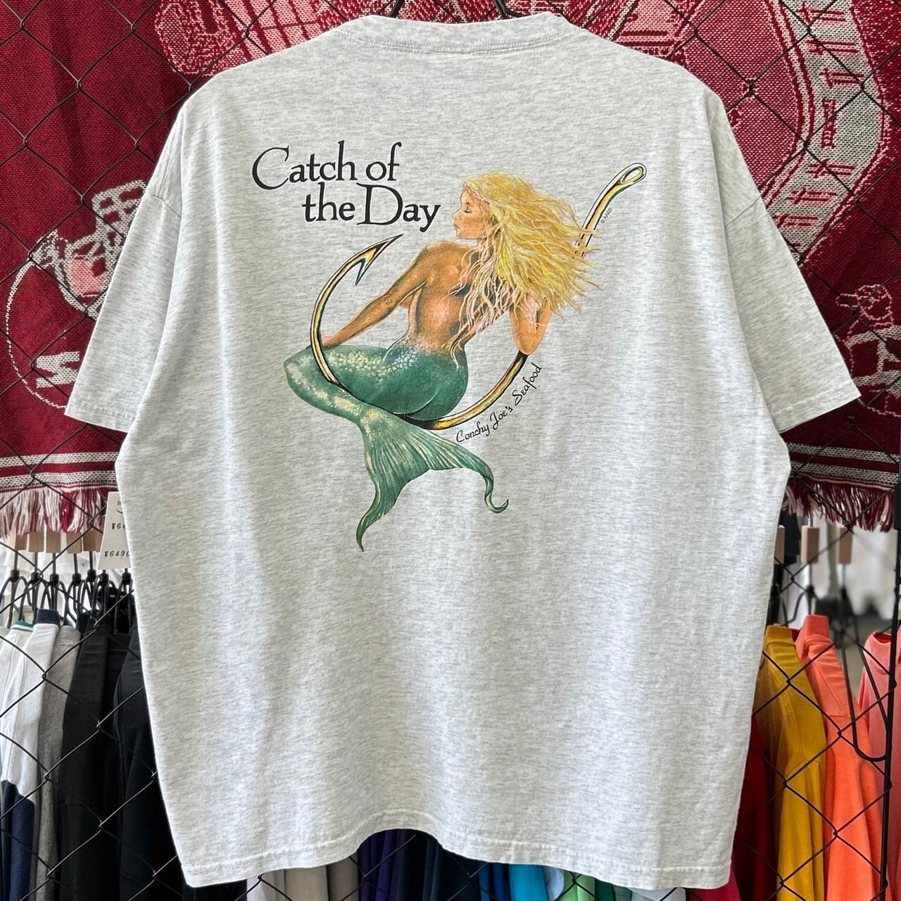 企業系 人魚 ポケットTシャツ ジェンセンビーチ フロリダ ポケットT