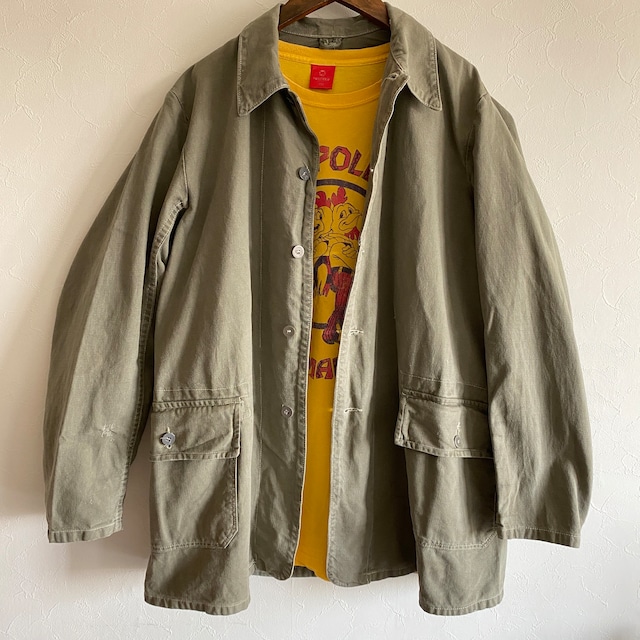 made in Sweden  M-39 utility jacket  {スウェーデン製　スウェーデン軍 M-39 ユーティリティー ワークジャケット　Used 古着　メンズ　}