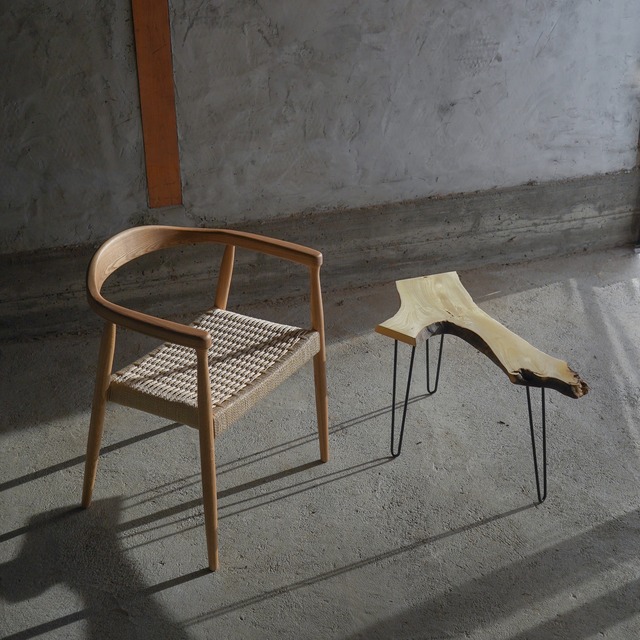 甘夏みかんの 一枚板 ローテーブル（高さ・カラー変更無料）