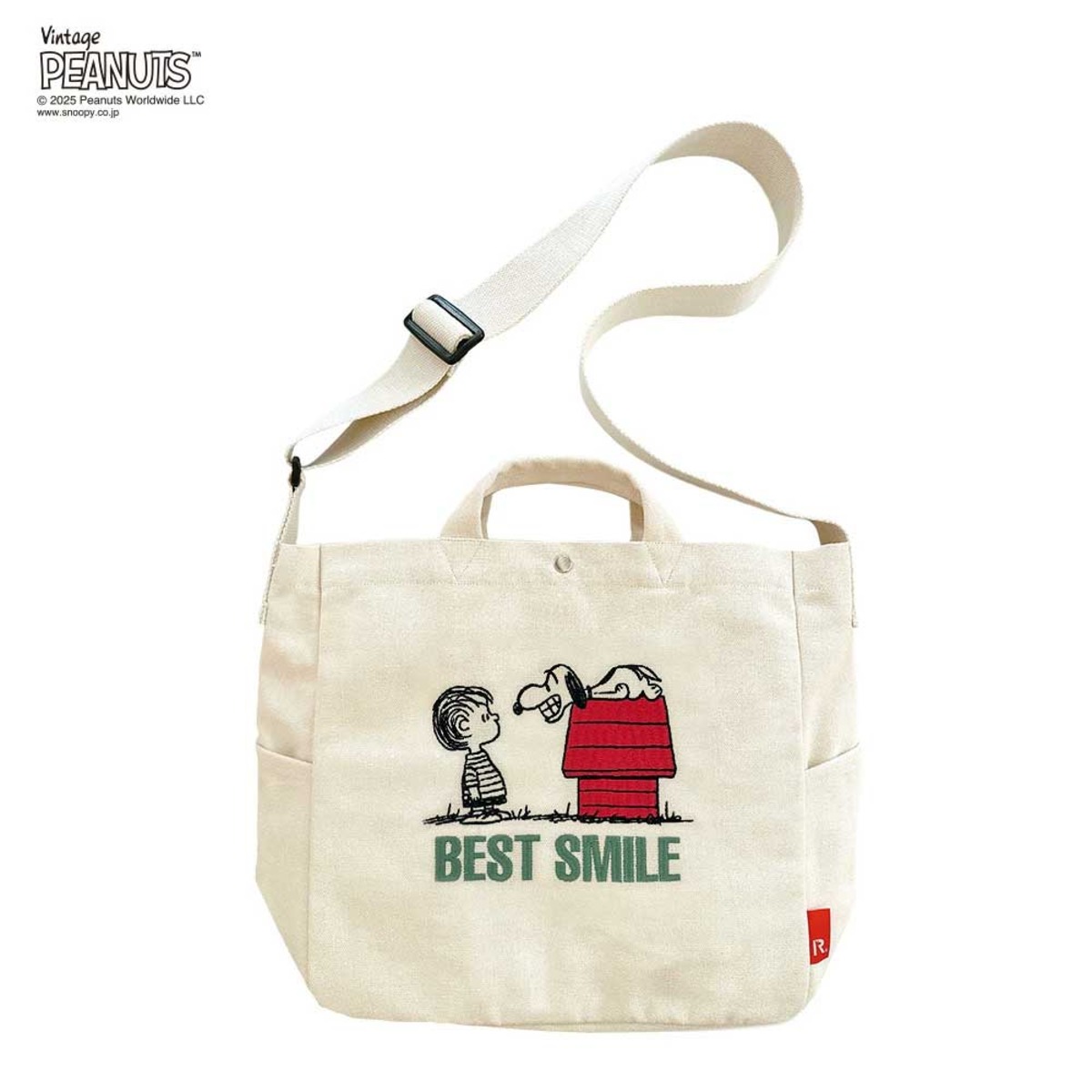 2025新作 スヌーピーバッグ ROOTOTE MEDIUM 2way PEANUTS 8383 