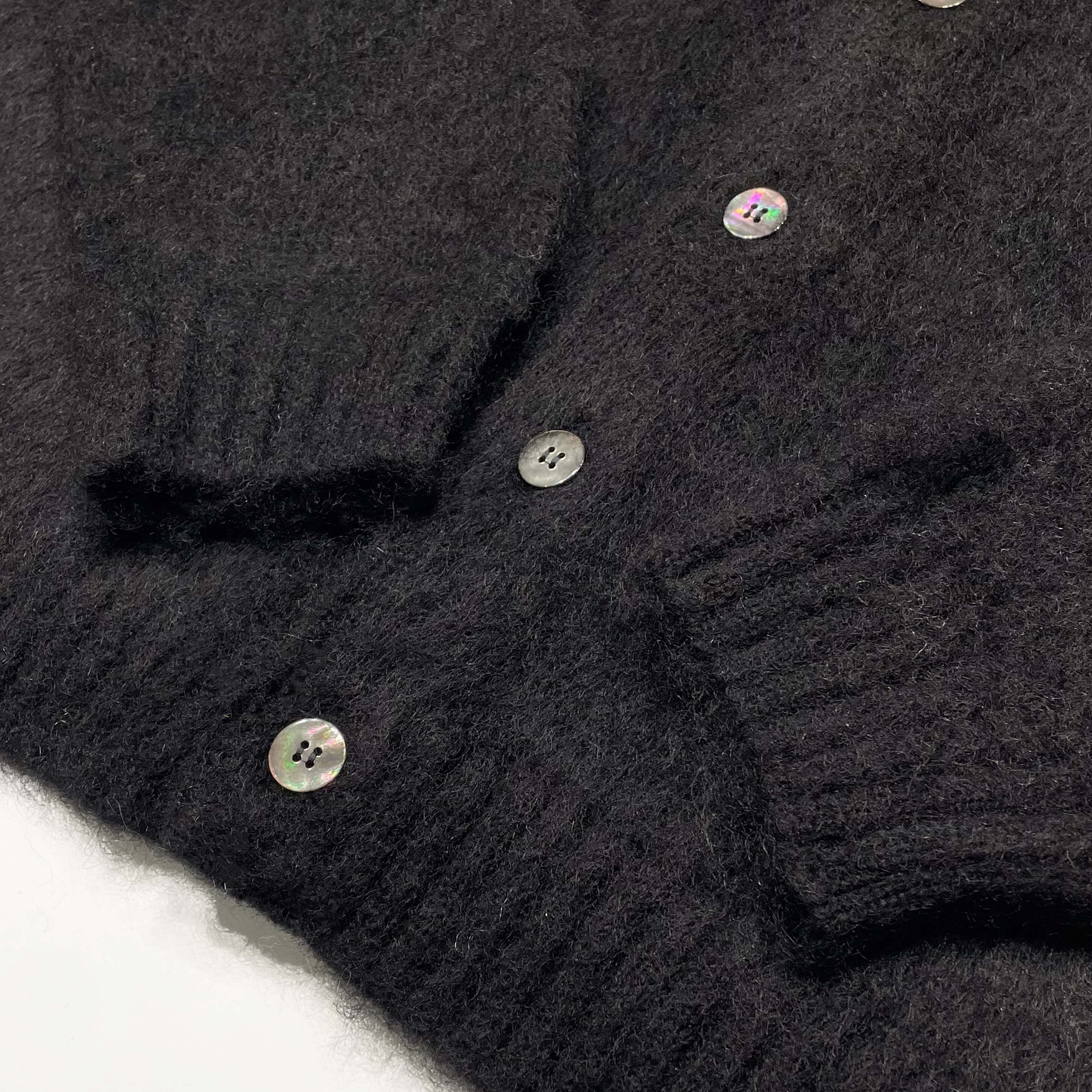 【美品】BENJAMIN AUTHENTIC CLUB モヘアカーディガン Benjamin Mohair Cardigan Black | BENJAMIN AUTHENTIC CLUB