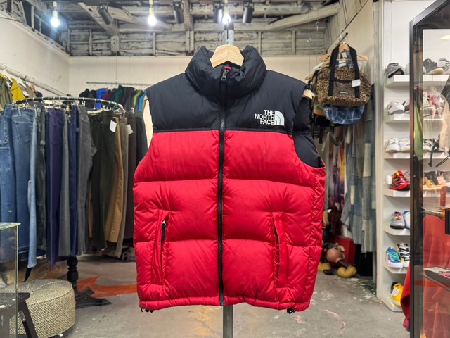 THE NORTH FACE NUPTSE DOWN VEST RED SMALL ND91633 02615