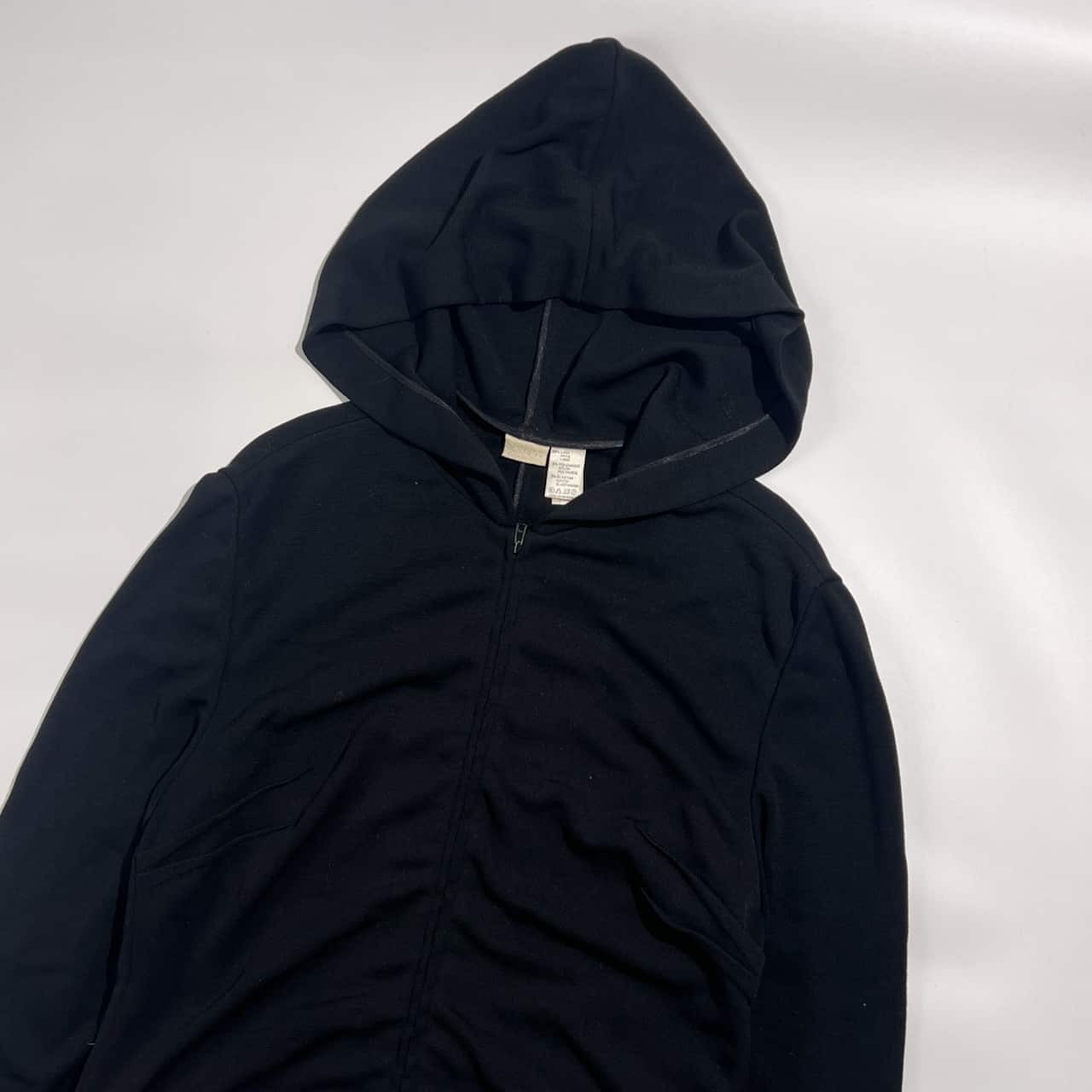 イタリア製 KRIZIA クリツィア ジップアップ パーカー 40/ブラック系 レディース