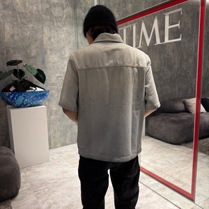 【AMIRI】CRYSTALS OS DENIM SHIRT