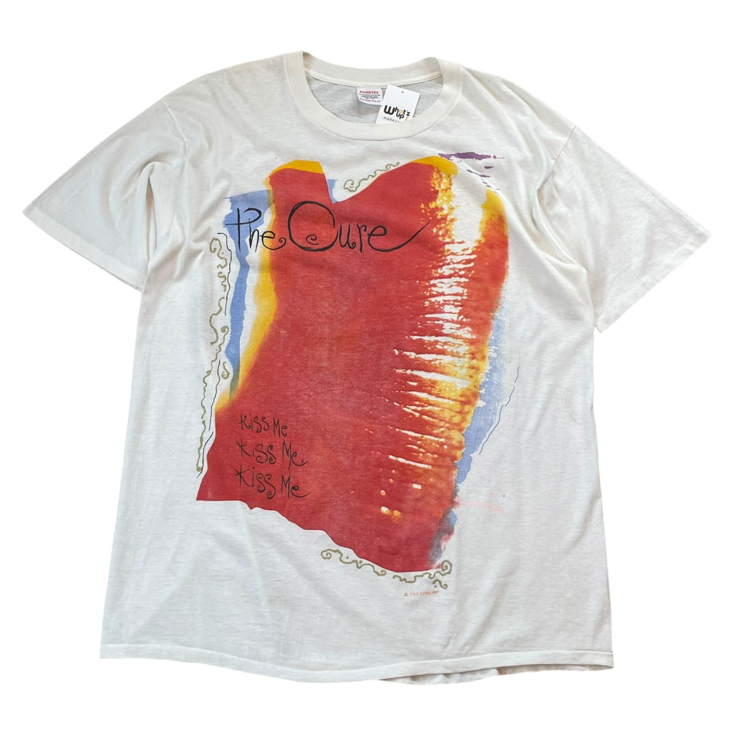 90s THE CURE foodied Tshirt パーカー　フードTシャツ 90s Vintage THE CURE SHOW foodied Tshirt パーカー フードT