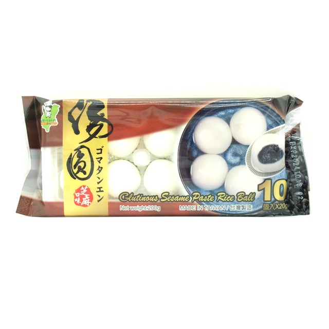 台湾巧師傅 芝麻湯円(ごまタンエン) 10個入り