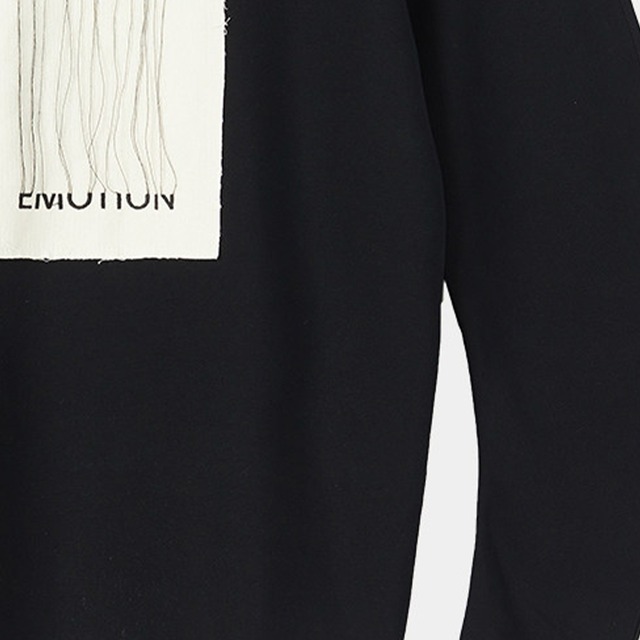 Patch volume sweatshirt A00161
