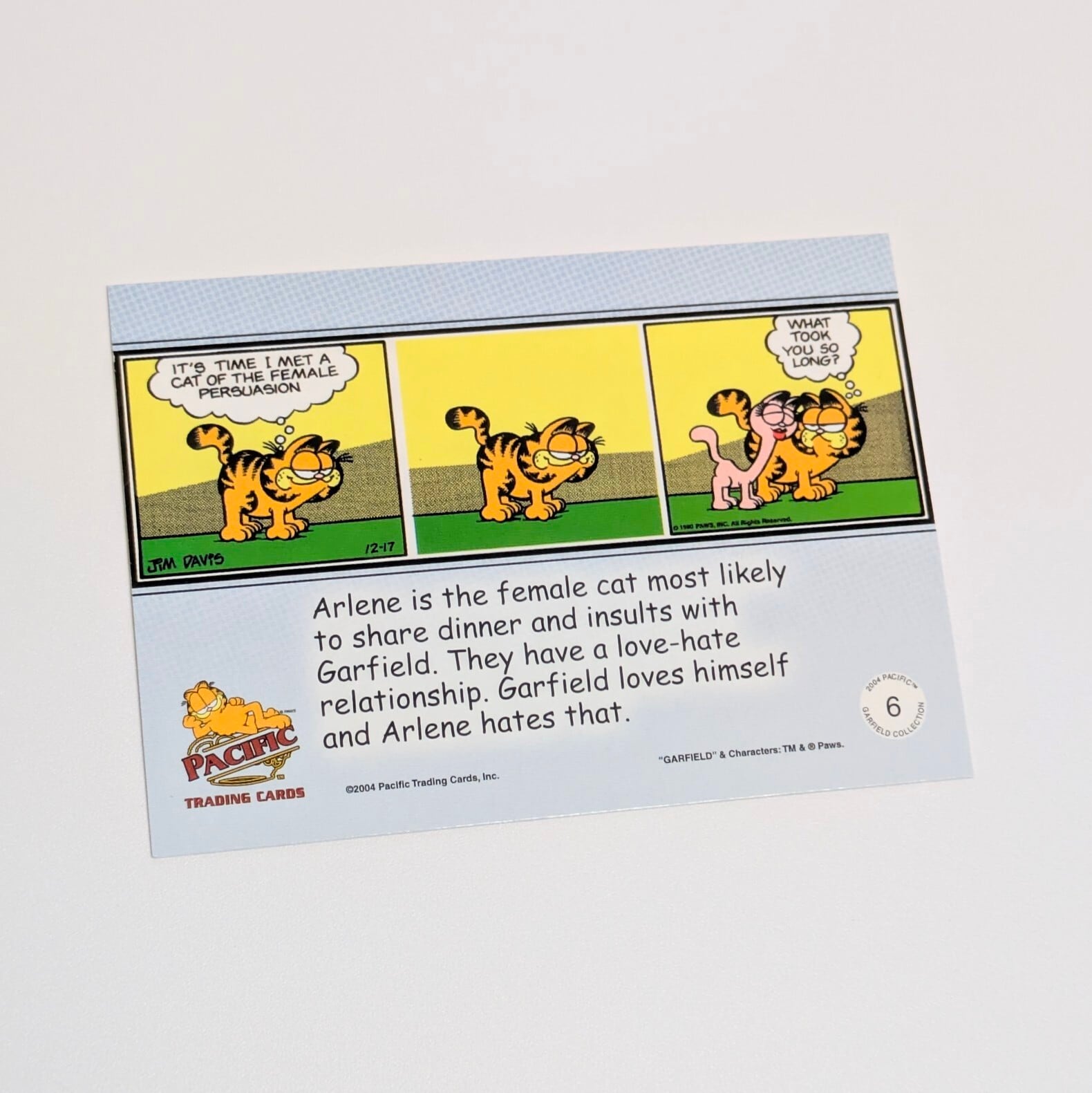 送料無料！☆ DEADSTOCK / VINTAGE 2004 ☆【 Garfield ( ガーフィールド ) 】トレーディングカード9枚SET 〚アメリカン雑貨 アメトイ〛