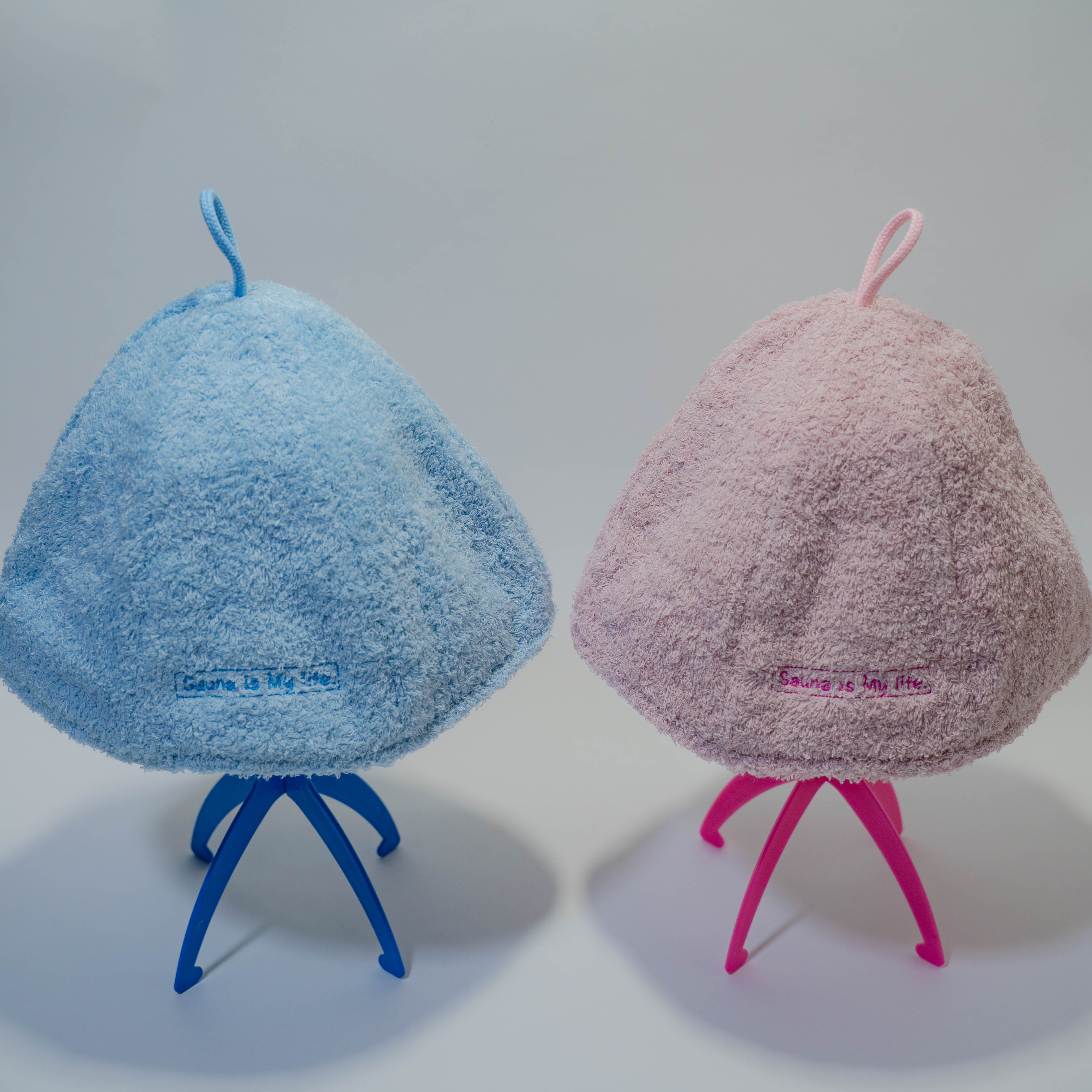 サウナハット/水色 | サウナイズマイライフ/Sauna is My life(ふわふわ