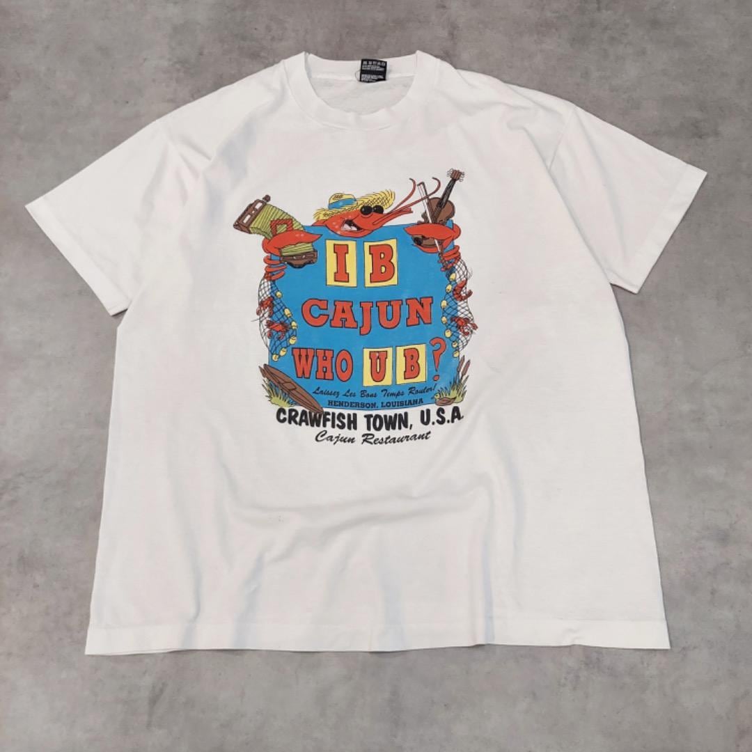 フルーツオブザルーム Tシャツ 古着 90s USA製 白 XL 14023