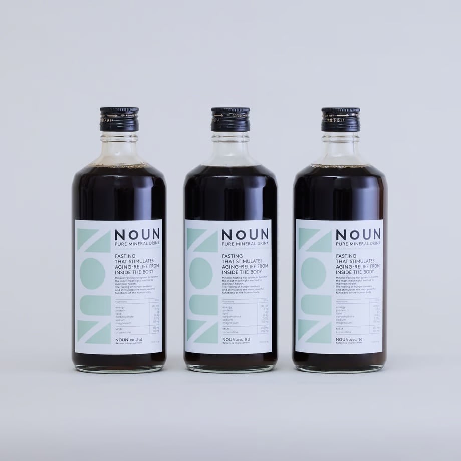 インナーケアドリンク】NOUN PURE MINERAL DRINK | NOUN FASTING