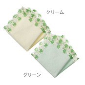 【近澤レース店】シーズンタオルハンカチ「ジャスミン」