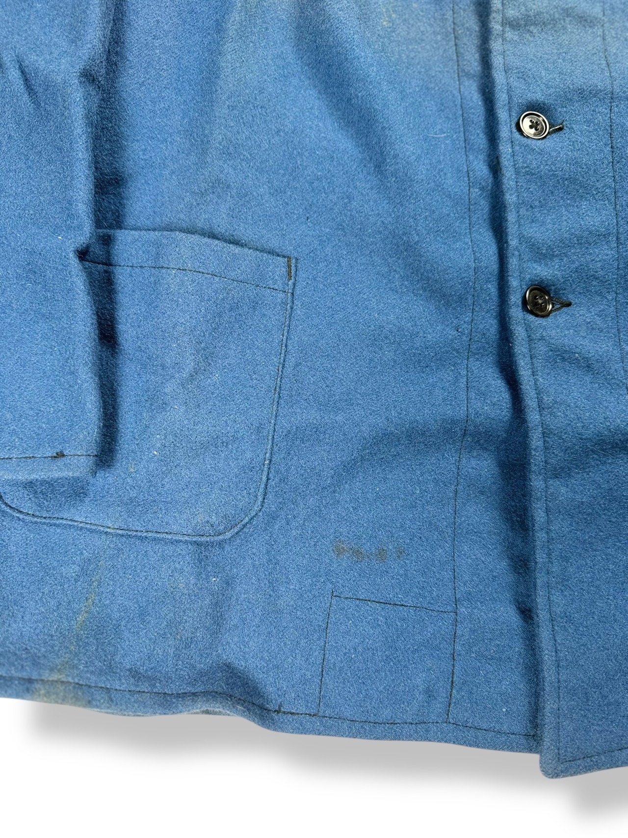 40s British Army Hospital Wool Jacket