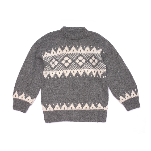 [vintage]nordic hand knit