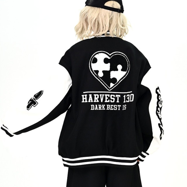 puzzle love blouson　パズルラブブルゾン　J1379