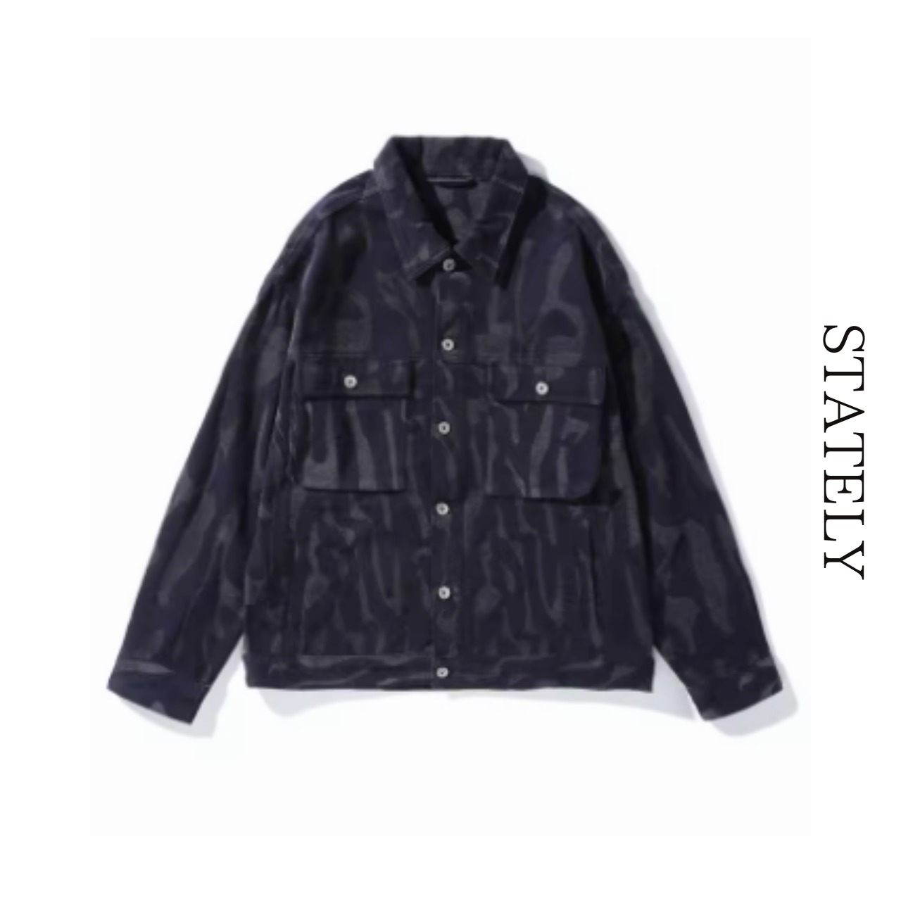 ニュアンスジャカード シャツジャケット/2color_O27・画像10