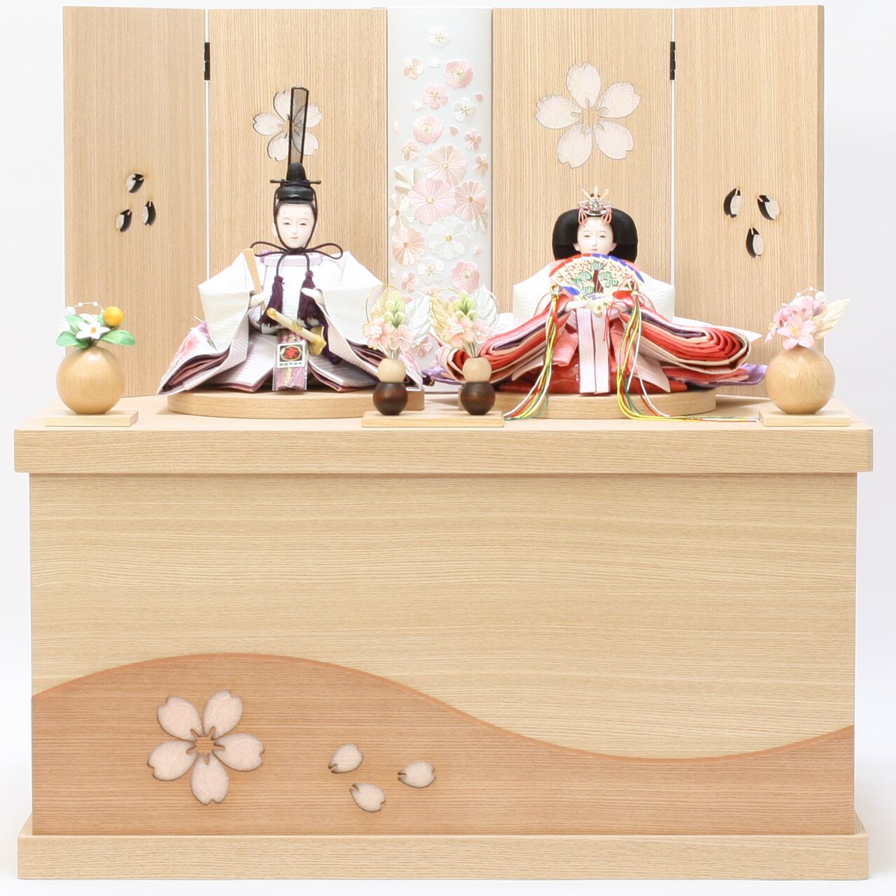 雛人形 ひな人形 初節句 コンパクト おしゃれ モダン インテリア プレミアム こだわり おすすめ 作家 商品名 衣装着親王飾り 平安天鳳作 本着せ 収納 京12番 丹後ちりめん 商品コード 303 0248 品番 T5 12 248 人形の松屋