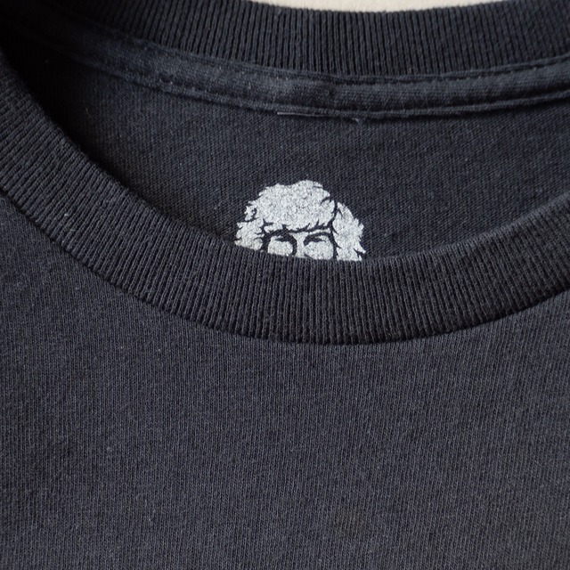 "VIRGINITY ROCKS" used Message T-shirt