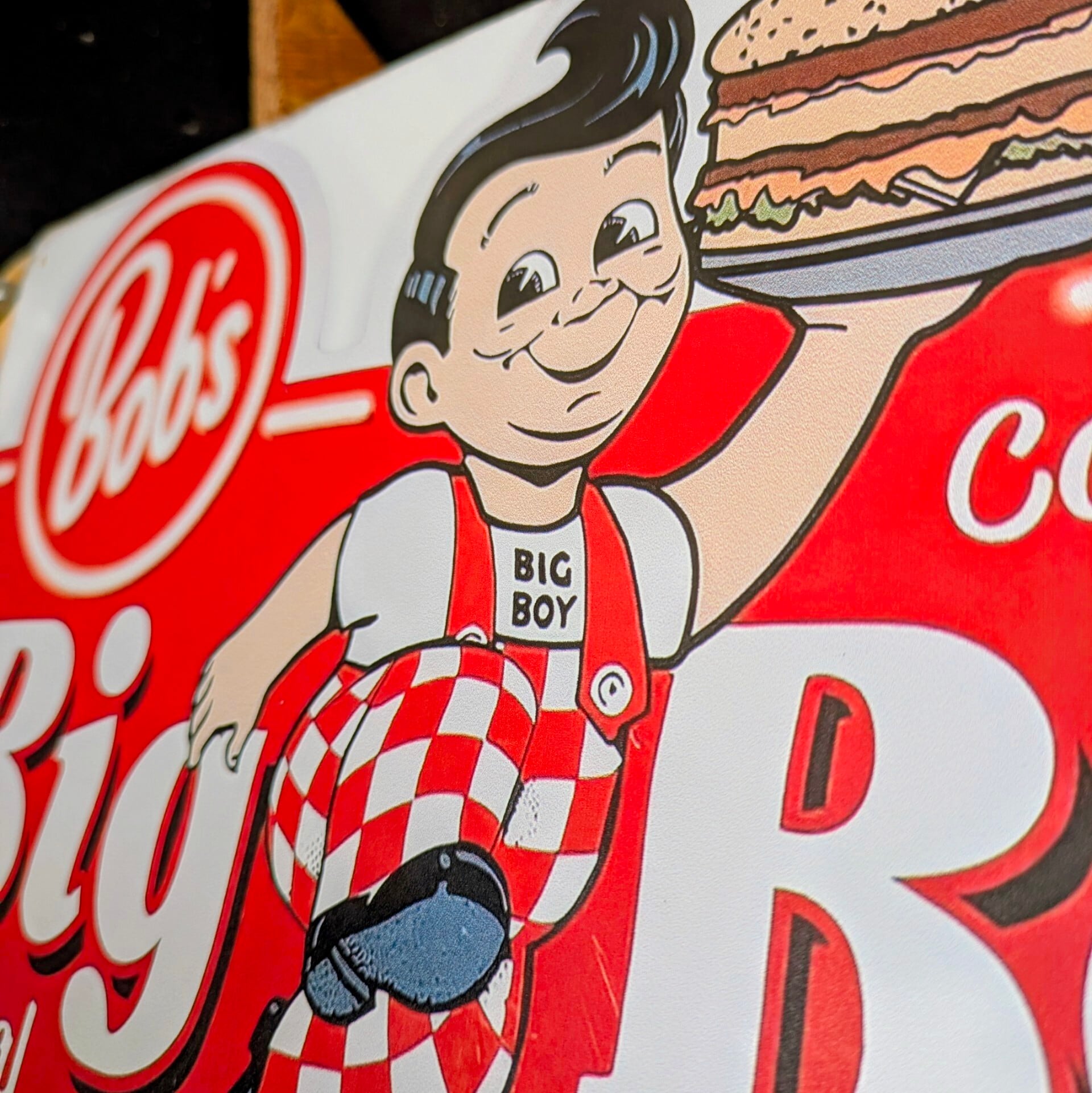 送料無料！ちょうどいいブリキ看板 【ビッグボーイ（Big Boy）】 METAL