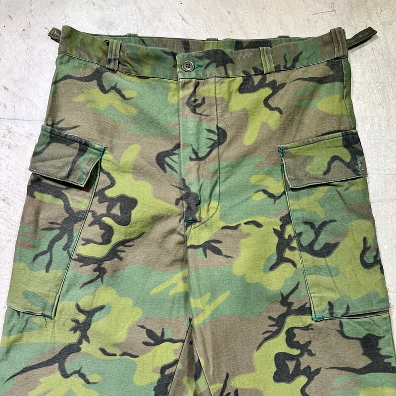 60's Unknown ERDL グリーンリーフカモパンツ M-43タイプ 60's Unknown ERDL グリーンリーフカモパンツ M-43タイプ