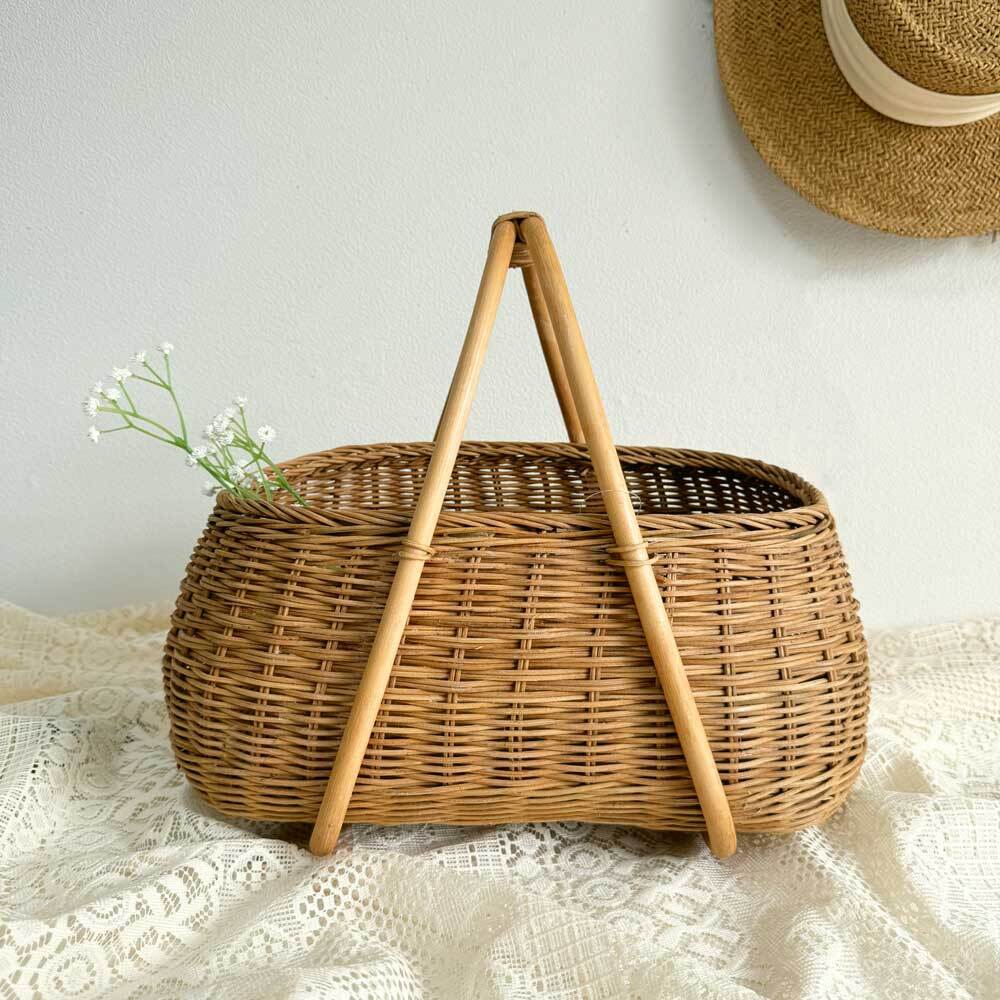 ラタン バスケット (RTA-903） | Naturalsoul