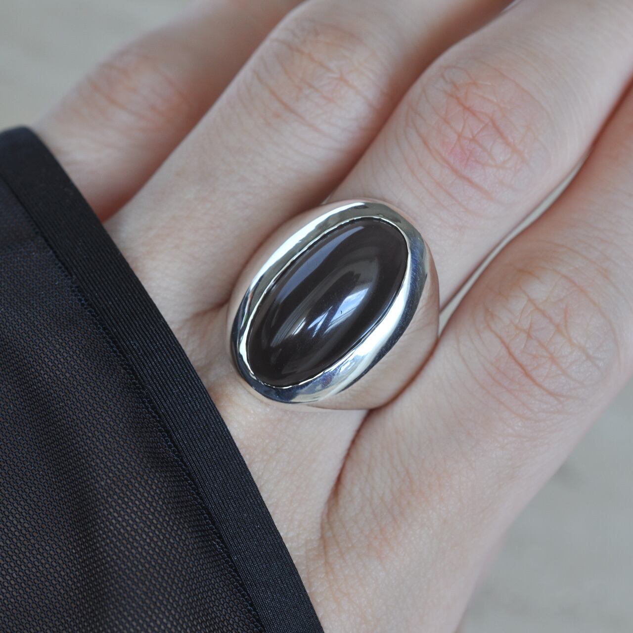 Moon stone Moonstone ring グレームーンストーン リング グレームーン