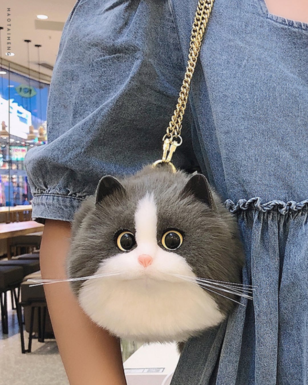 猫バッグ超おっきい子 ラグドール bag