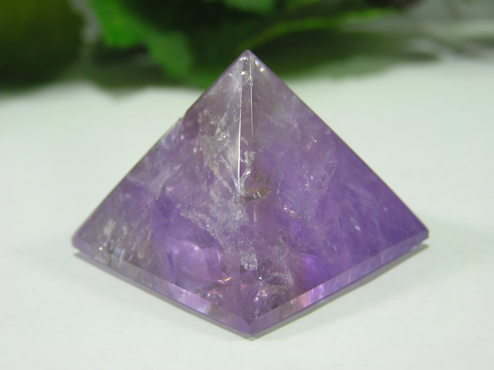アメジスト（紫水晶） ピラミッド 原石 天然石 クリスタル 