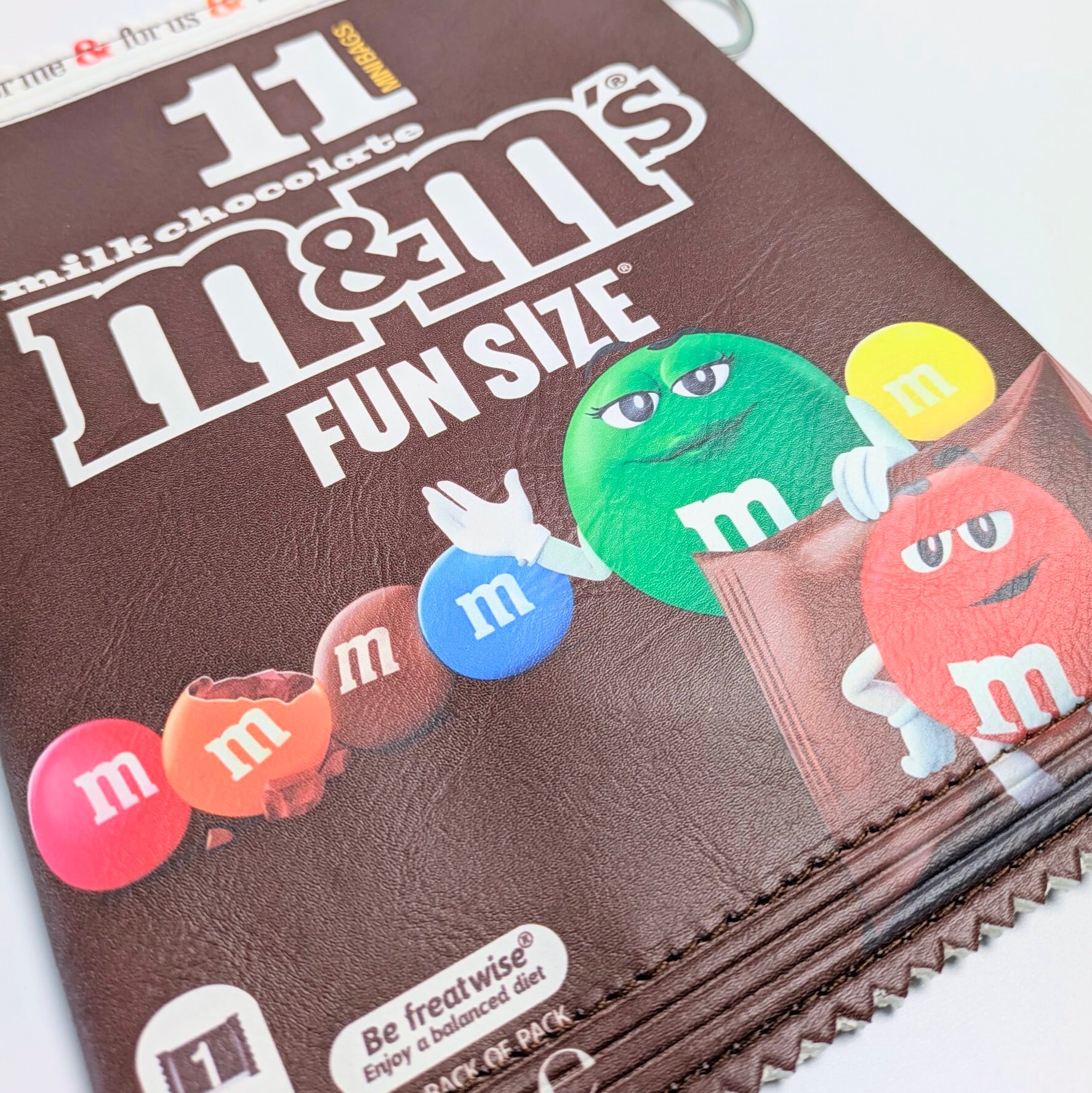 【 Snack Pack Pouch( スナックパックポーチ ) 】『 m&m's / エムアンドエムズ / BROWN 』小物入れ / コスメポーチ 〚アメリカン雑貨 アメトイ〛