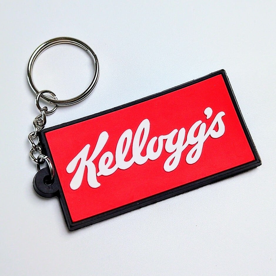 送料無料！ ★ラバーキーホルダー★ 【 Kellogg （ ケロッグ ）】 〚アメリカン雑貨 アメトイ〛