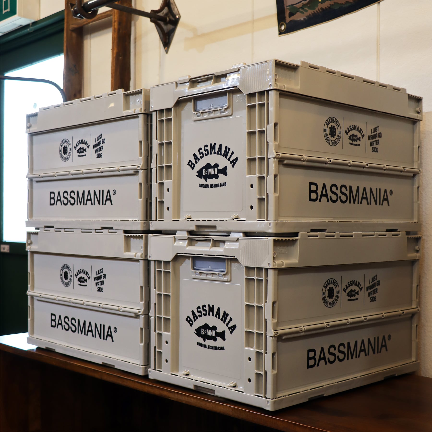 オリジナルコンテナBOX［GRAY］［LIMITED］ | bassmania.jp