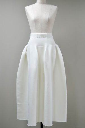 【CFCL】POTTERY SKIRT - white -