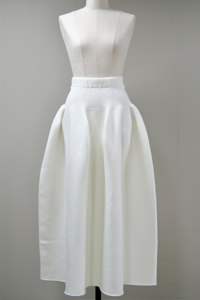 【CFCL】POTTERY SKIRT - white -