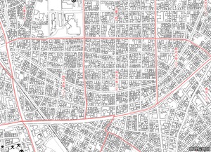 目黒区柿の木坂　〒1520022｜ポスティングバッグ - Remap -