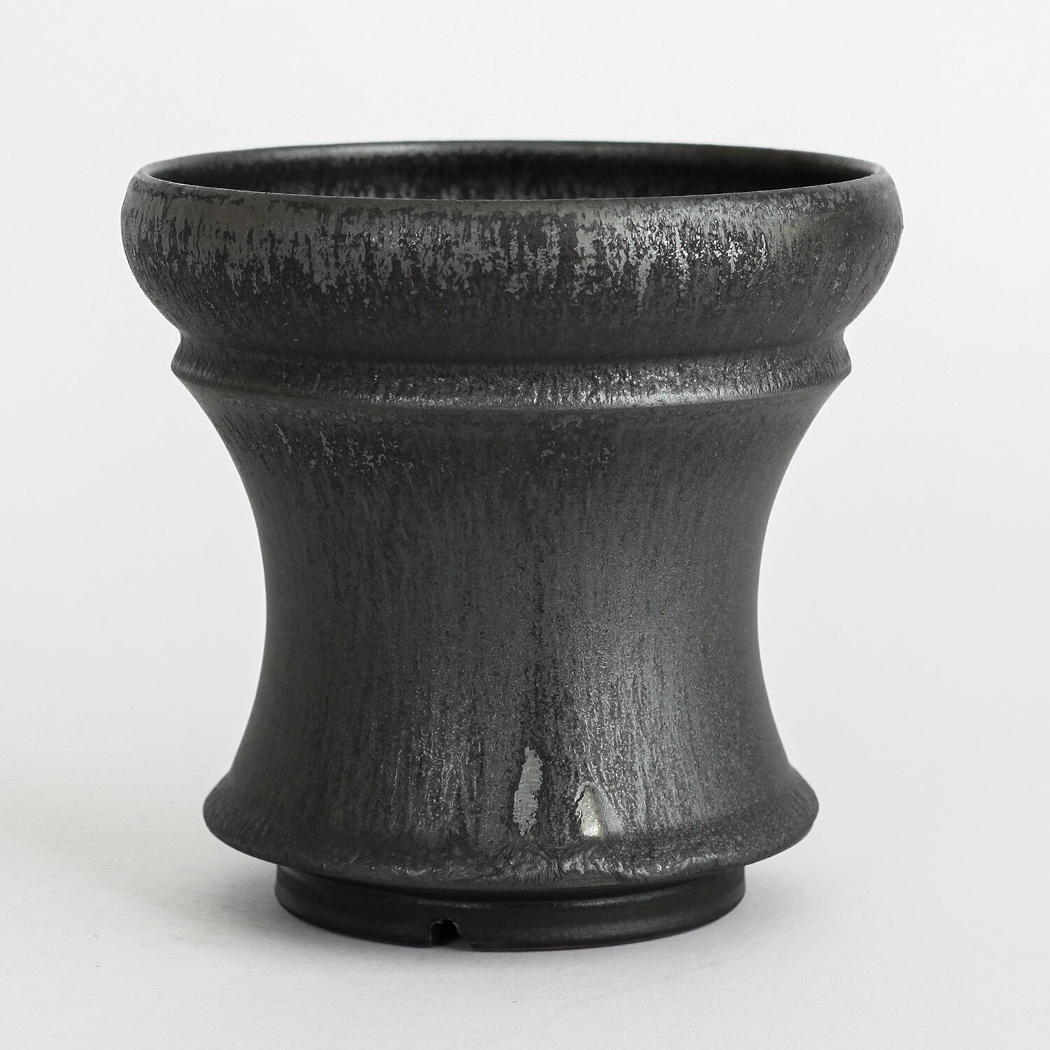 渋谷英一 作 Opus 002（オーパス） グレーメタリック 鉢 Opus- 002 ※Large (渋谷英一) | amane-official