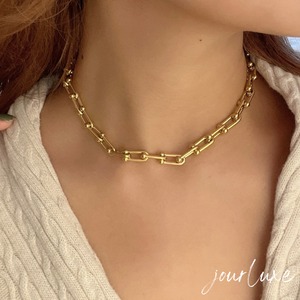 dunkle chain necklace #N1005