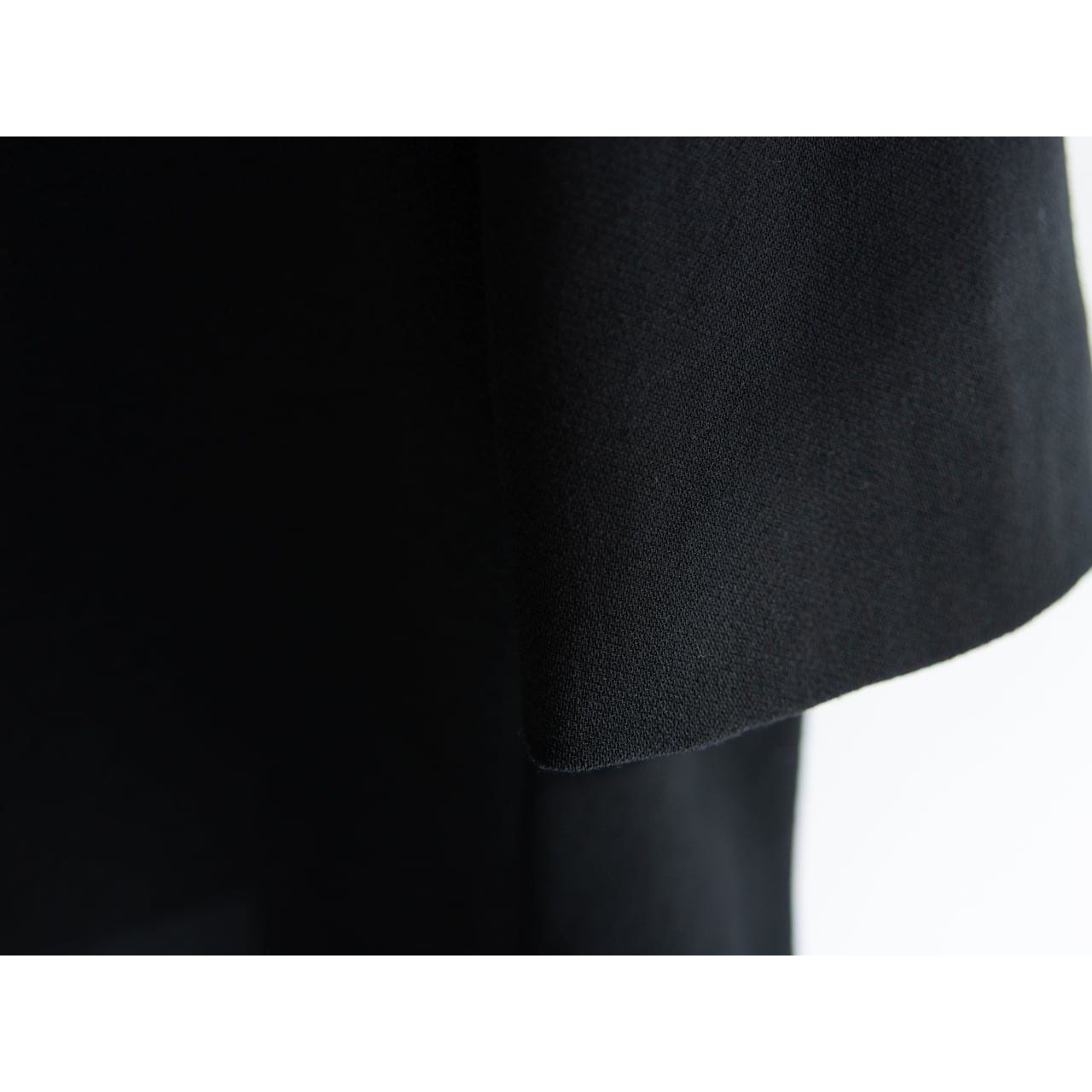 【GIORGIO ARMANI】Made in Italy 100% Wool H/S Blouse(ジョルジオアルマーニ イタリア製 ウール半袖ブラウス)