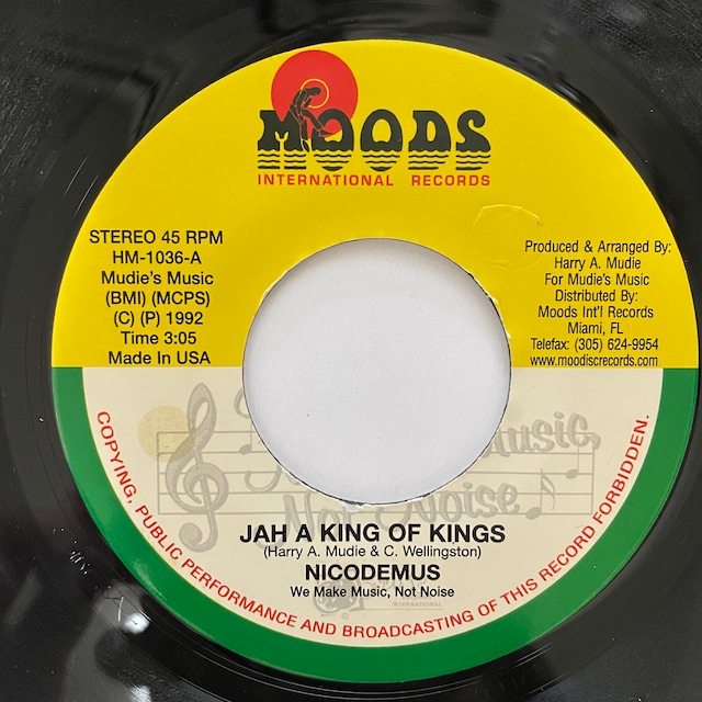 Nicodemus - Jah King Of Kings【7-21013】
