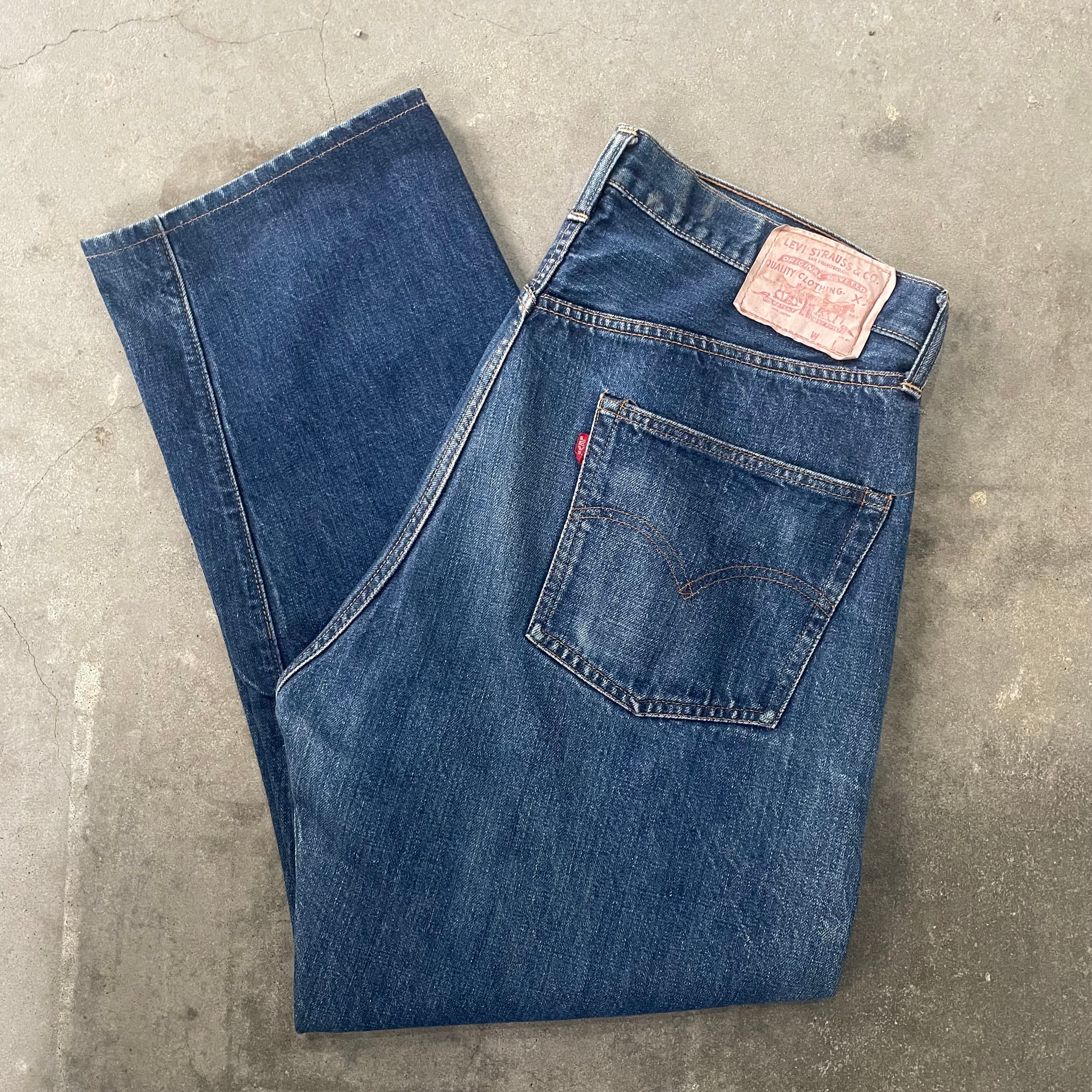 50s〜 “ BLUE BELL ” INDIGO DENIM PAINTER PANTS OLD VINTAGE ブルー