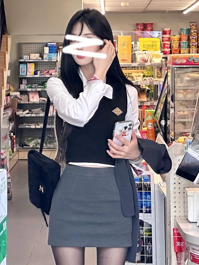 初秋レディース JK ユニム カレッジ スタイル ドレス 巨乳 スタイル 