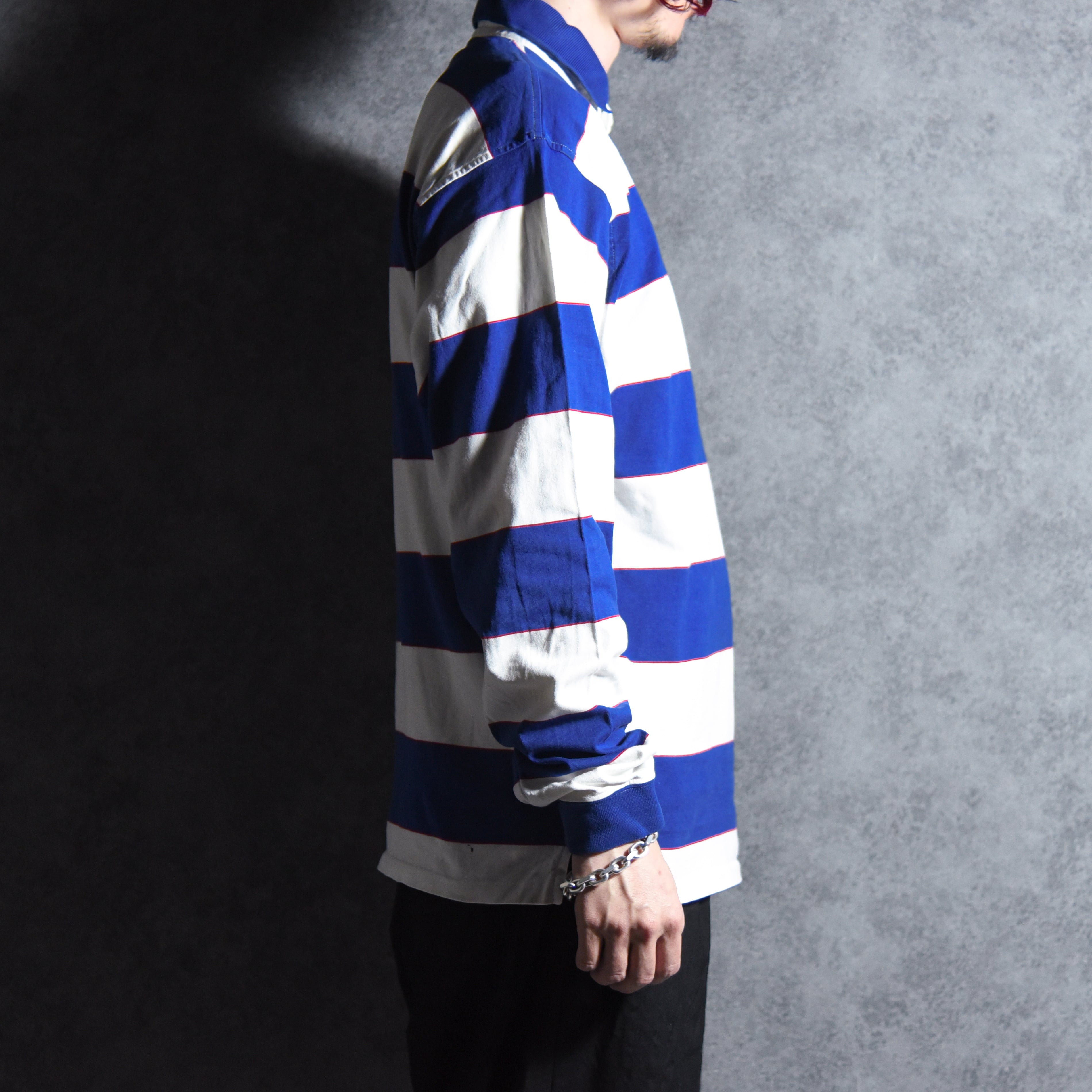 70-80s LACOSTE French Rugby shirt フレンチ ラコステ ラグビーシャツ