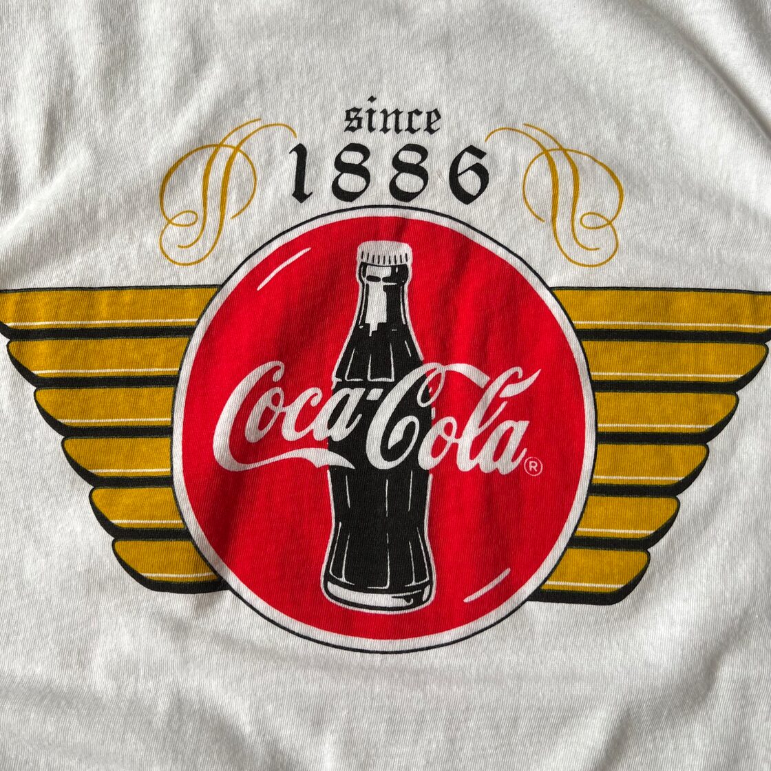 About 90s “Coca Cola × ...” Tee 90年代 コカコーラパロディ tシャツ 