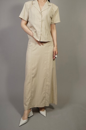 LONG SKIRT (BEIGE) 2305-52-97