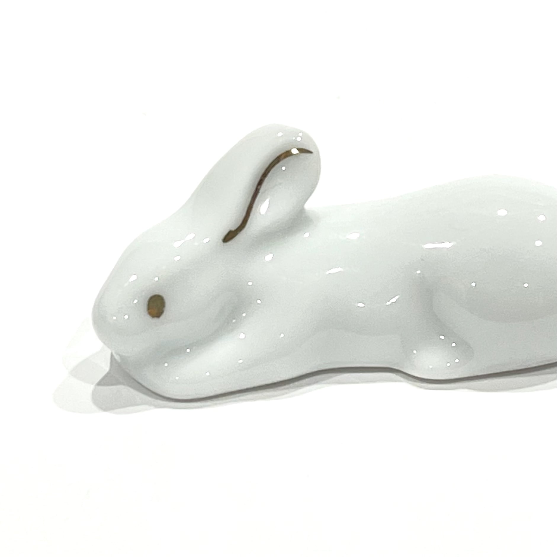 SALE】金彩うさぎ 箸置き (廃盤) | 24to3［西富陶磁器オンラインストア