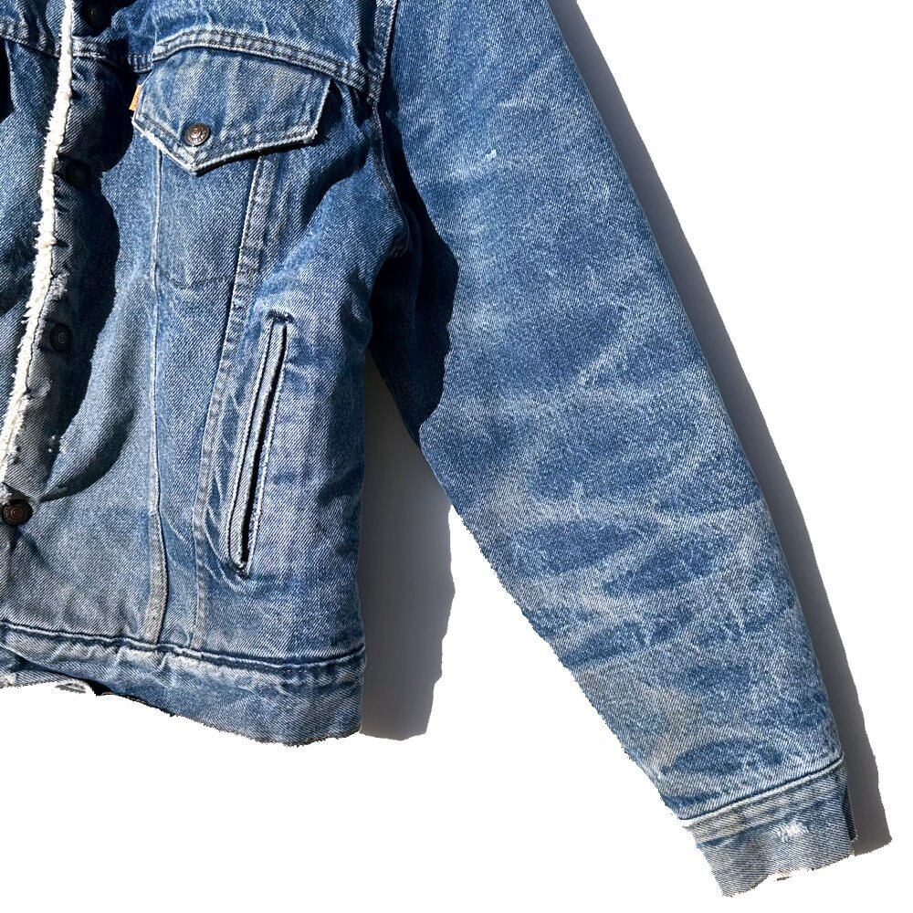 Levis [Levis 70608-0217 Made In USA] Vintage Boa Lined Denim