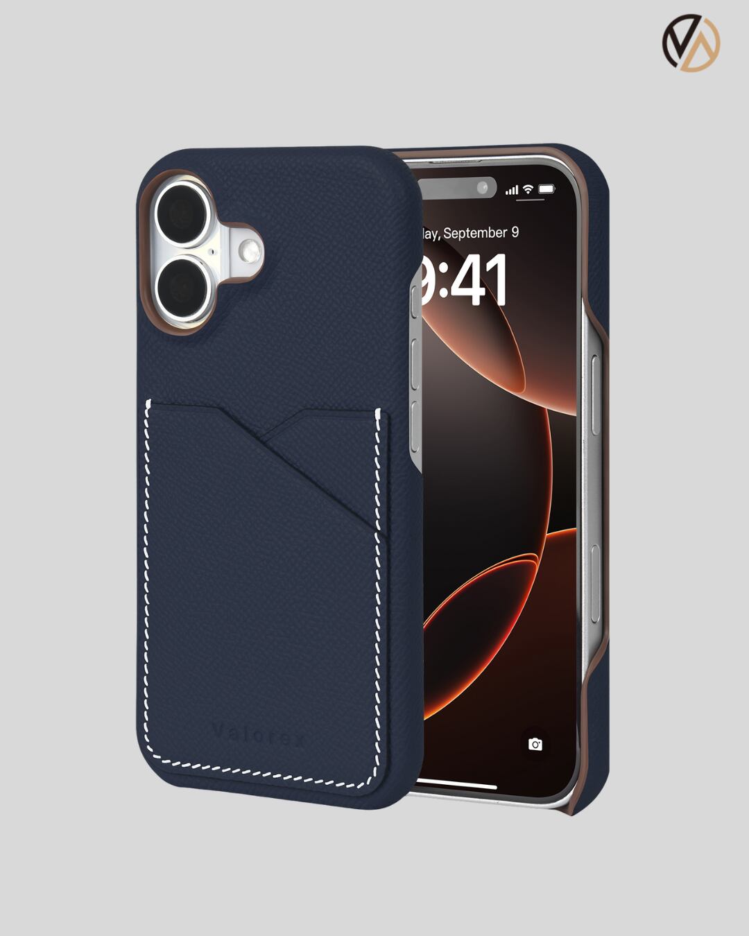【iPhone 17シリーズ】バックカバー型ケース エプソン ネイビー